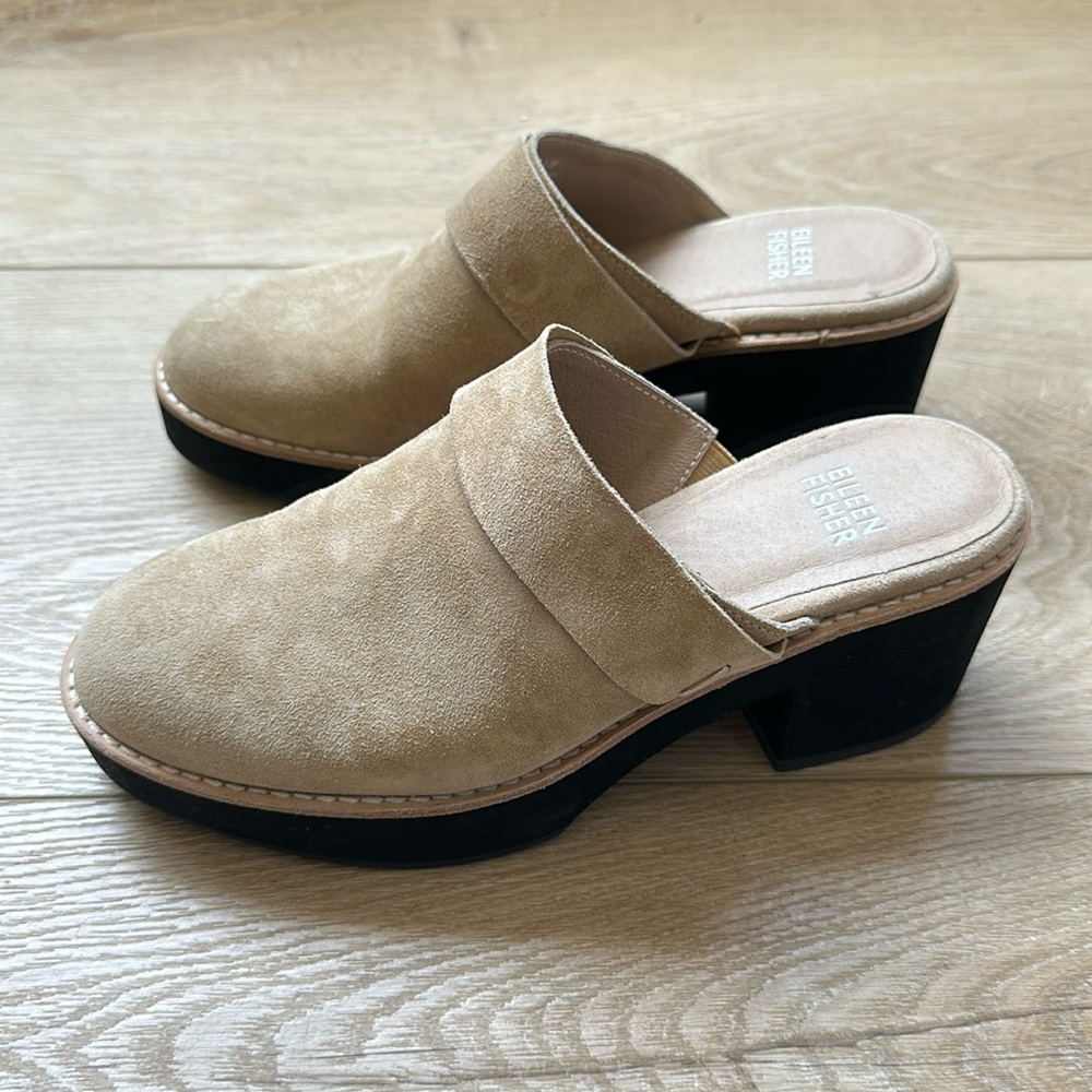Eileen Fisher Hiya Mule Clog Platform